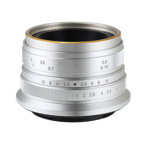 7Artisans 25mm F1.8 シルバー ソニーEマウント 25ES