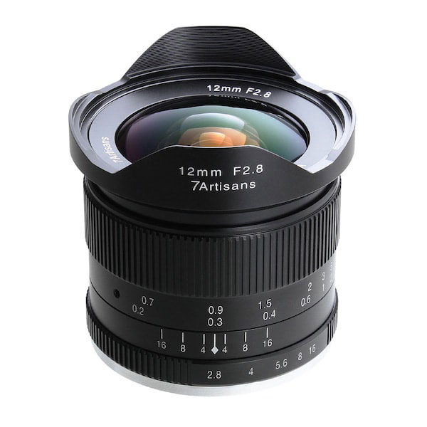 7Artisans 12mm F2.8 ブラック ソニーEマウント 1228EB