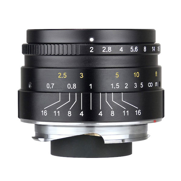 7Artisans 35mm F2 ブラック ライカMマウント 3520LMB