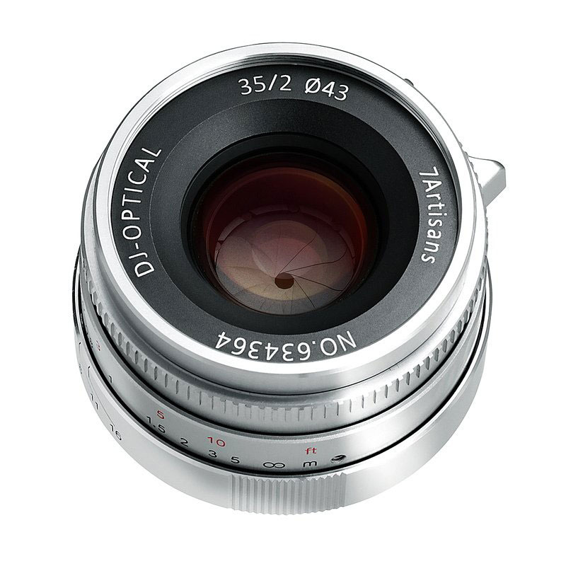 7Artisans 35mm F2 Limited Silver ライカMマウント 3520LMSS
