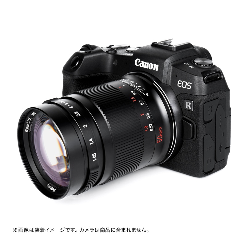 7Artisans 50mm F1.05 ブラック キヤノンRFマウント 50105RB