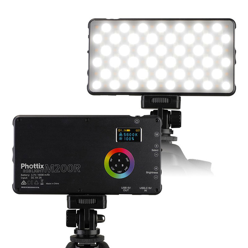 LEDライト M200R RGB LIGHT