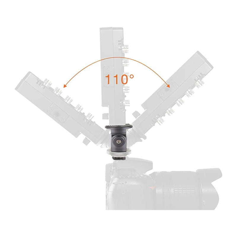 APM-04 COMPACT TILTING MONITOR MOUNT WITH HOT SHOE BASE