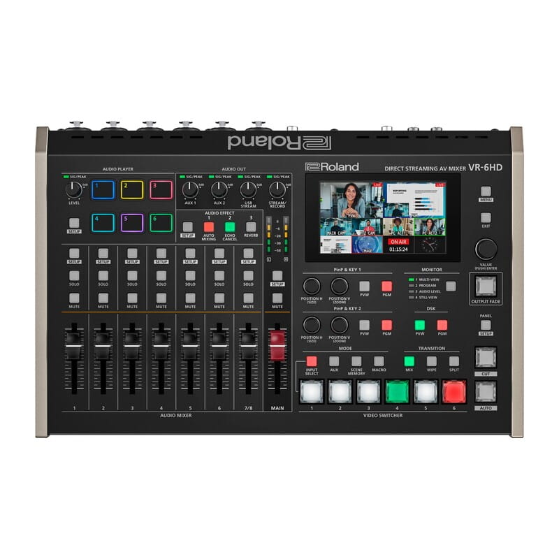 VR-6HD Streaming AV Mixer