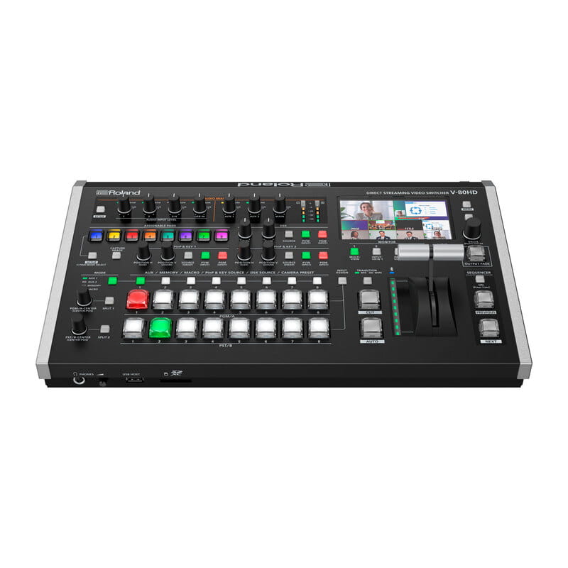V-80HD ダイレクト・ストリーミング・ビデオ･スイッチャー