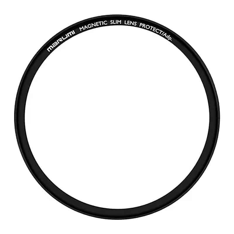 62mm マグネットベース付きレンズ取付用スリムレンズ保護フィルター