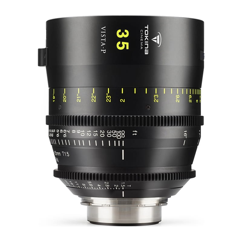 VISTA-P 35mm T1.5 CINEMA LENS PL ft PLマウント フィート表示