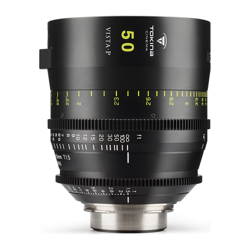 VISTA-P 50mm T1.5 CINEMA LENS PL m PLマウント メートル表示