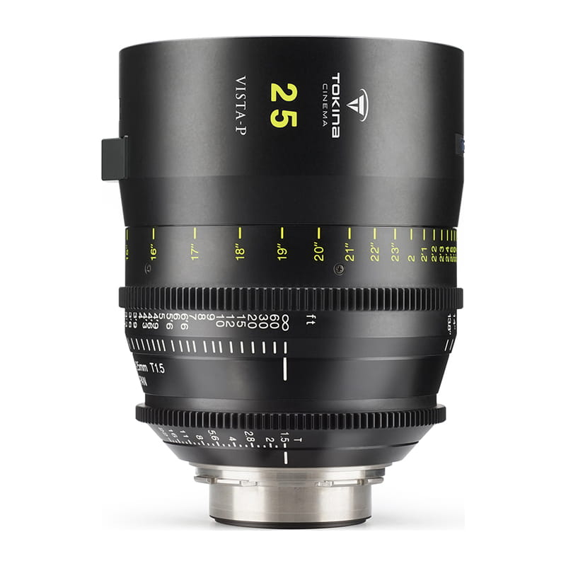 VISTA-P 25mm T1.5 CINEMA LENS PL m PLマウント メートル表示