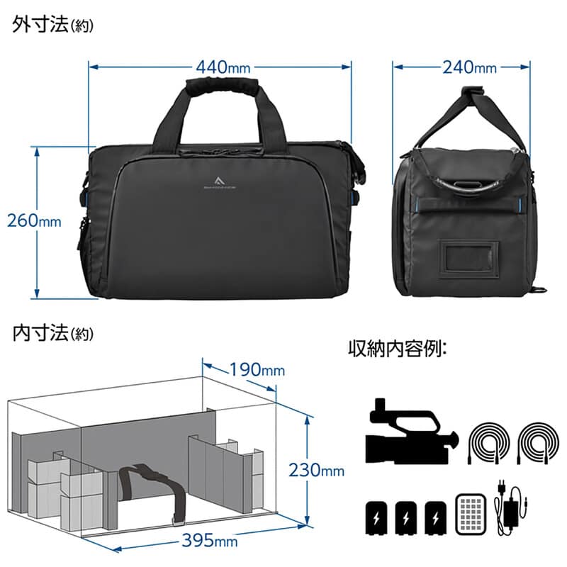 GW-ADVANCE タンク カムショルダーバッグ 16 カメラバッグ SGWATK-CSB16（2025年9月12日発売予定）