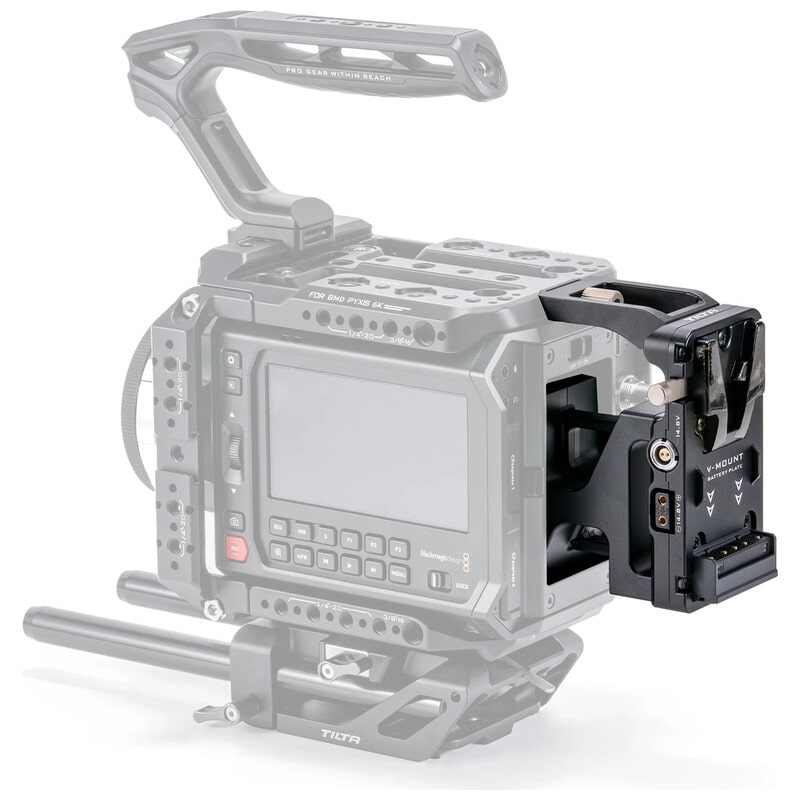 Battery Plate for Blackmagic PYXIS 6K - V Mount ES-T21-BP-V