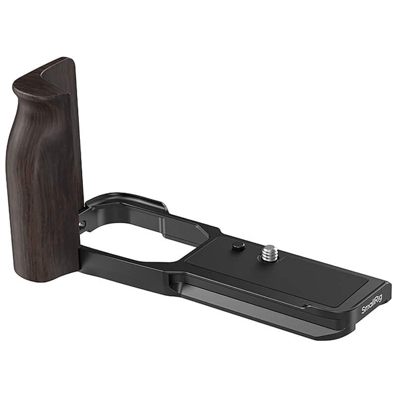 Nikon ZR用 Nikon ZR用木製ハンドル付きL字型マウントプレート 5906