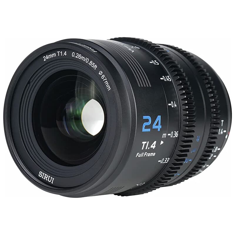 マウント交換式シネマレンズ T1.4 Full Frame 24mm E/ブラック(L/RF/Z交換マウントアダプター付) VP-1-24B-JP