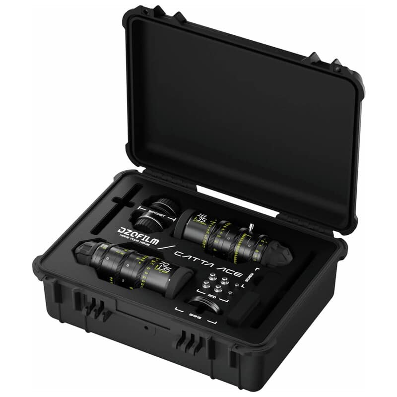 Catta Ace Zoom シネマズームレンズ バンドル PL/EFマウント18-35mm&75-135mm T2.9 ブラック 保護ケース付 DZO-FFCattaA2-BUNDLE