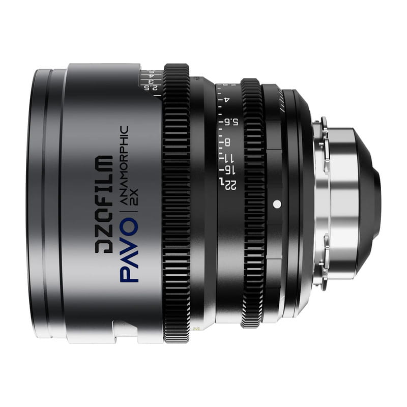 Pavo 2x アナモルフィックプライム 28mm T2.1 ブルーコーティング PL&EF マウント メートル表示 DZO-PA2821PLMB