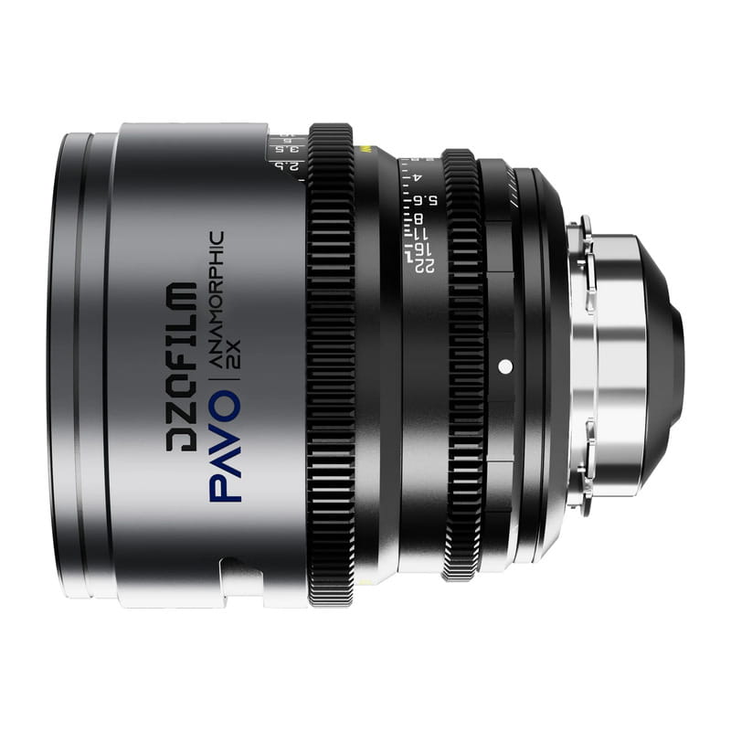 Pavo 2x アナモルフィックプライム 32mm T2.1 ブルーコーティング PL&EF マウント メートル表示 DZO-PA3221PLMB