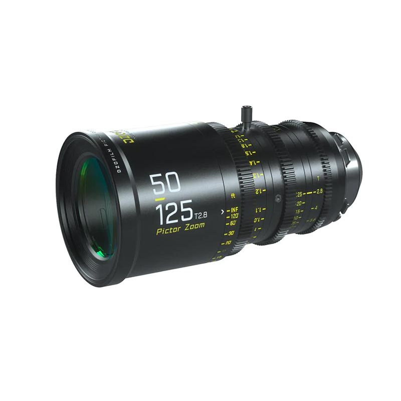 Pictor Zoom 50-125mm T2.8 Super35 Parfocal PL/EFマウント ブラック DZO-7220001B