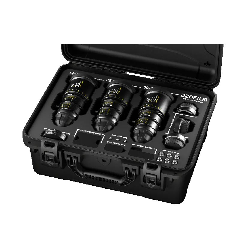 Pictor Zoom 3個レンズキット ブラック 保護ケース付 DZO-7220001B/2B/3B-Kit