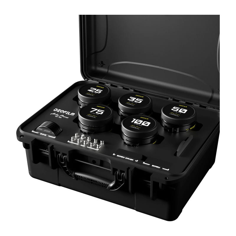 Arles Prime 25/35/50/75/100mm FF/VV T1.4 プライムシネレンズ(PLマウント/メートル表記) DZO-SAP5A25MPL