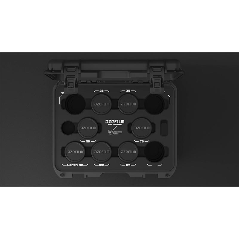 Vespid プライムレンズ 8種レンズキット PLマウント ケース付 DZO-V21K8PLM