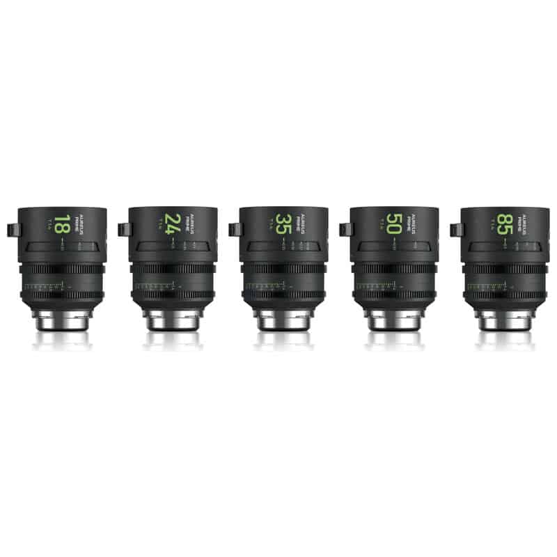 AUREUS PRIME SET PL-Mount (18/T1.4 24/T1.4 35/T1.4 50/T1.4 85/T1.4)