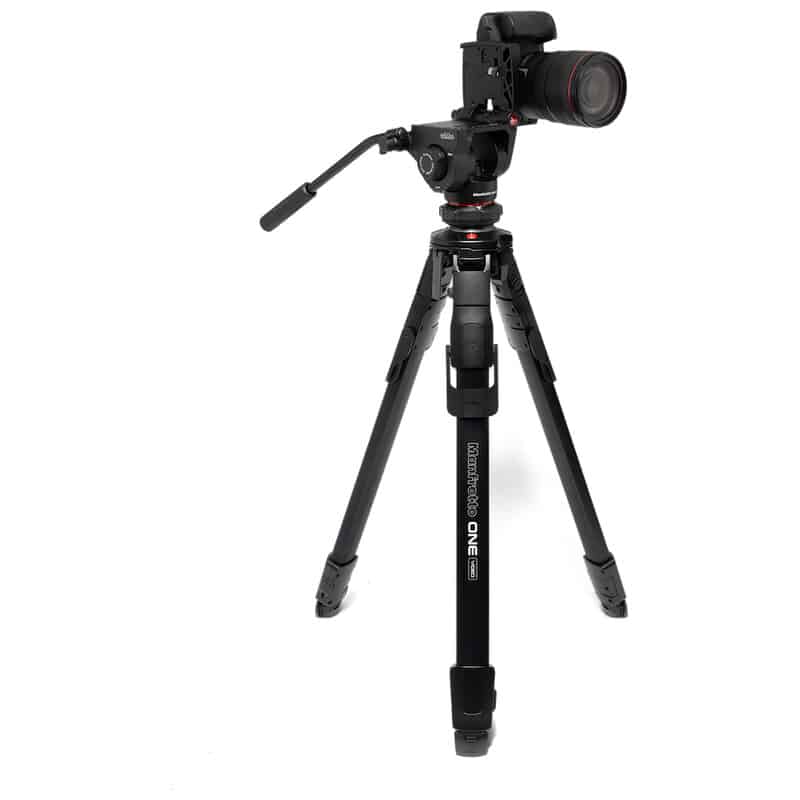 Manfrotto ONE Video アルミニウム三脚 500X フルード雲台キット