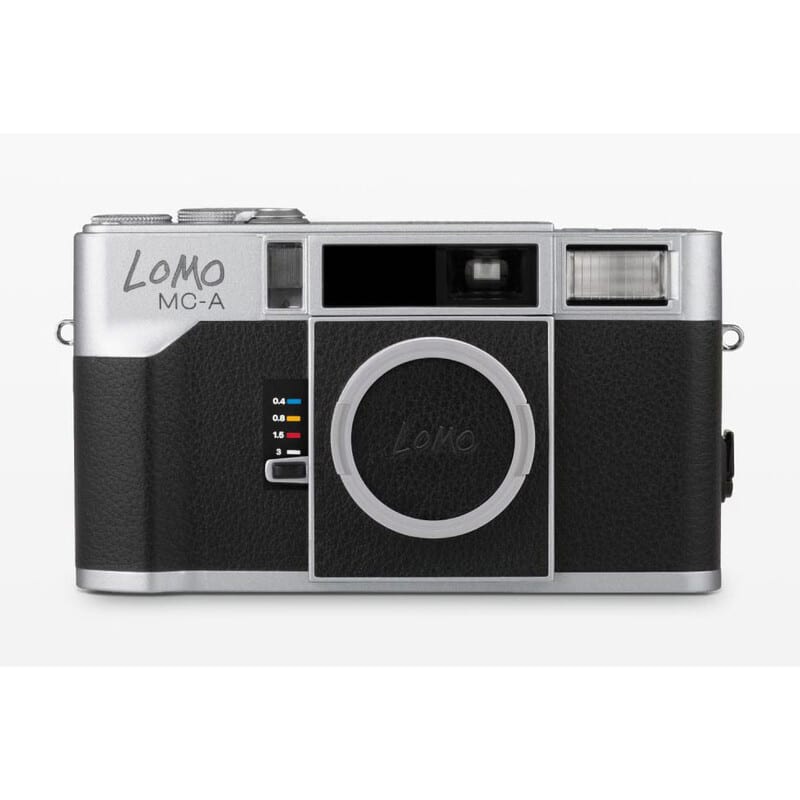 Lomo MC-A 35mm Film Camera Silver