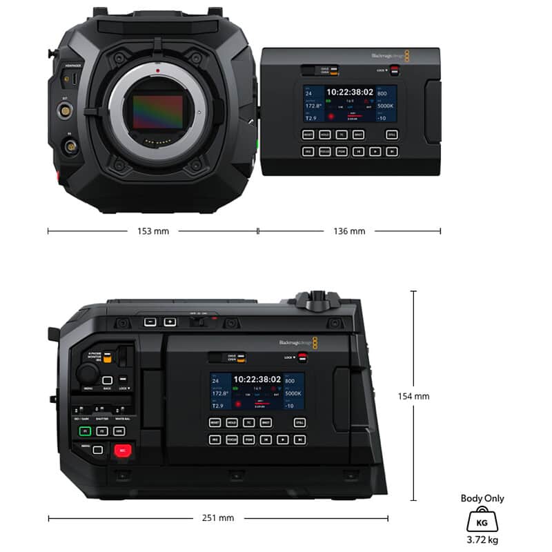 Blackmagic URSA Cine 12K LF Body