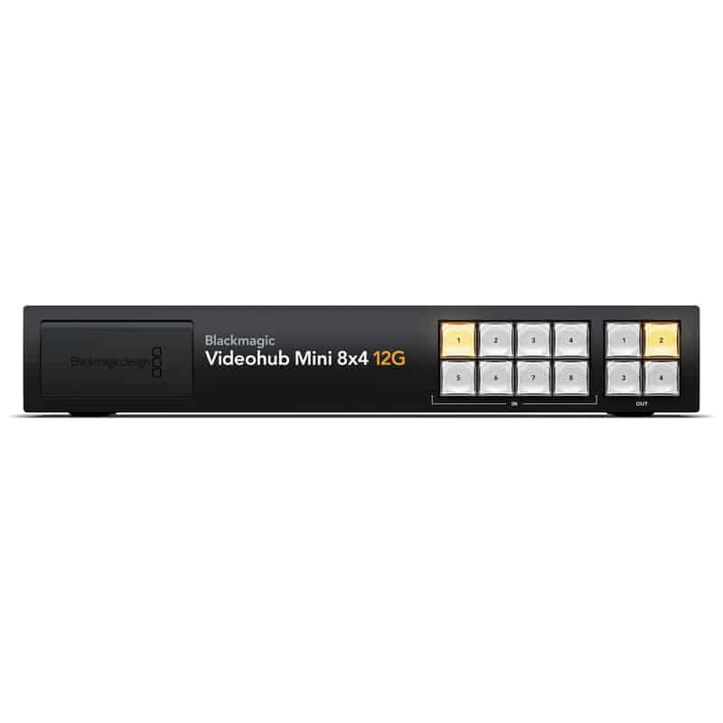 Blackmagic Videohub Mini 8x4 12G