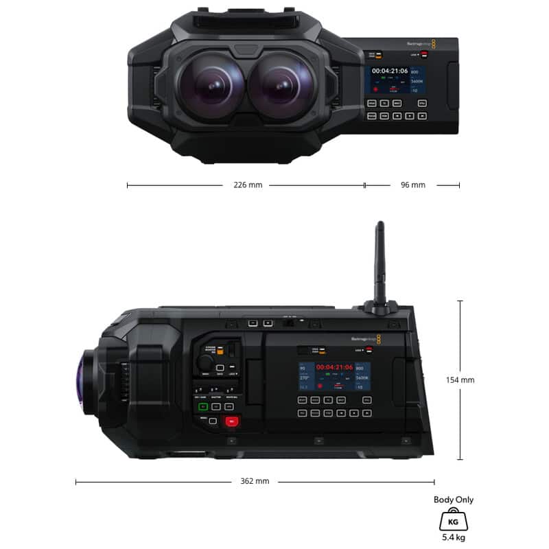 Blackmagic URSA Cine Immersive Body