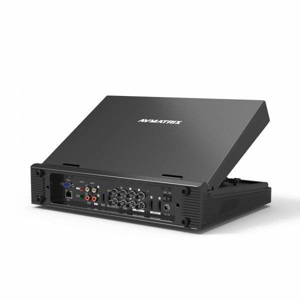 PVS0613 13.3インチディスプレイ一体型スケーラー搭載6入力ポータブルマルチスイッチャー