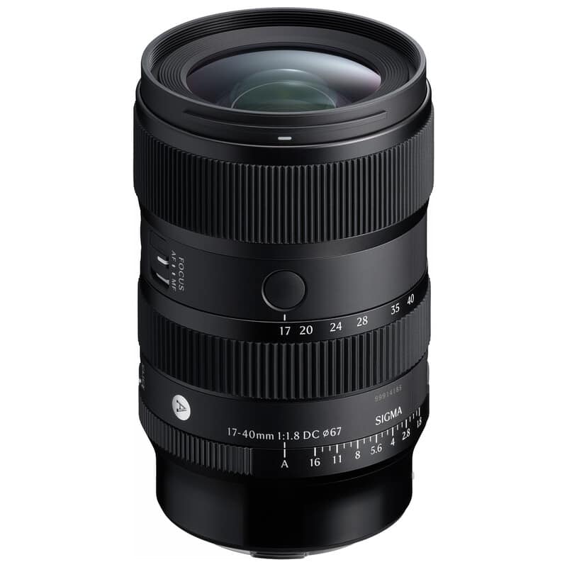 17-40mm F1.8 DC | Art Lマウント（2025年7月10日発売予定）