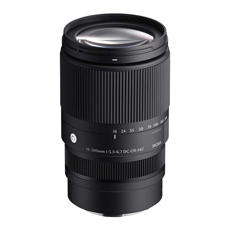 Sigma 16-300mm F3.5-6.7 DC OS | Contemporary キヤノンRFマウント（2025年5月15日発売予定）