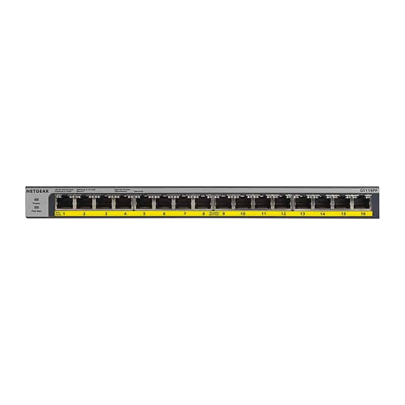 GS116PP-100AJS GS116PP ギガ16P PoE+(183W) アンマネージスイッチ