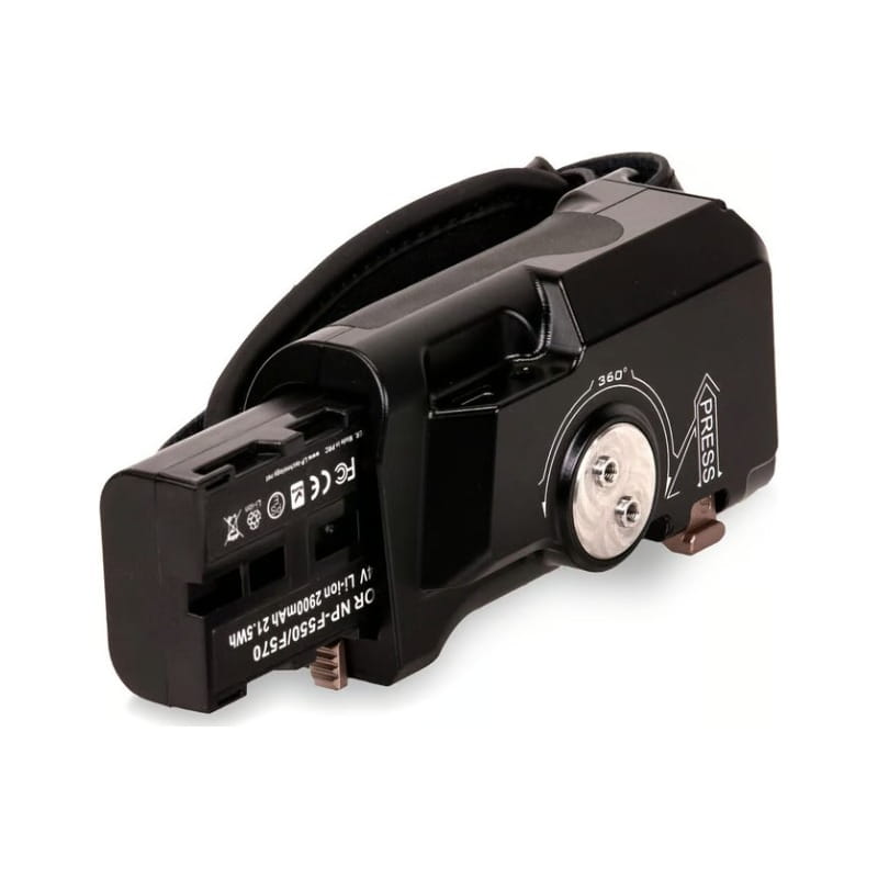 Tiltaing Left Side Advanced Power Handle with Run/Stop (F570 Battery) - Black TA-LRH-57-B
