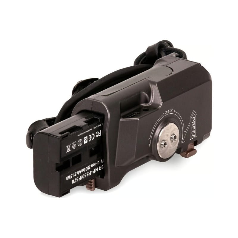 Tiltaing Left Side Advanced Power Handle with Run/Stop (F570 Battery) Tilta Gray TA-LRH-57-G