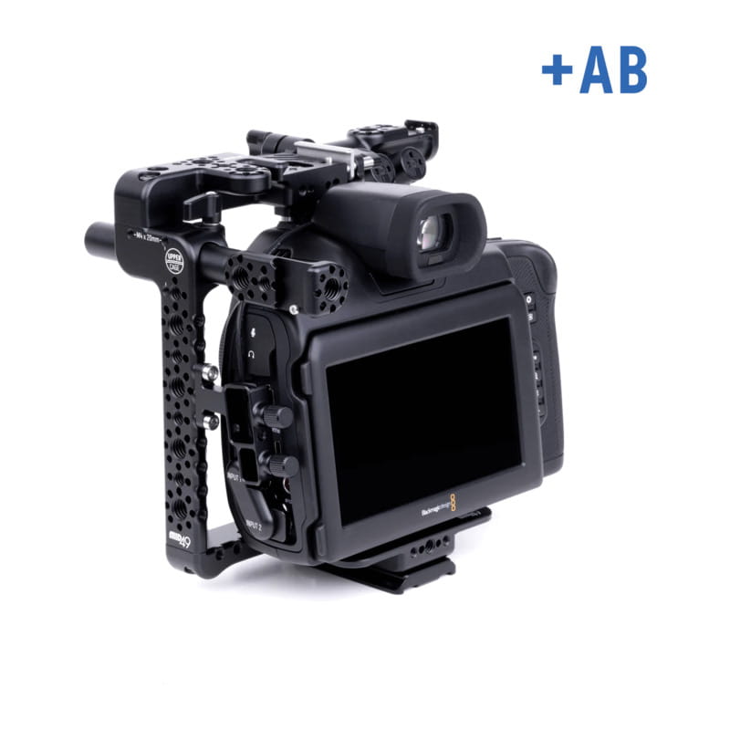 Upper Cage for Blackmagic Cinema Camera 6K + Audio Breakout AB-6 M49-CAG-BMD-P6KAB