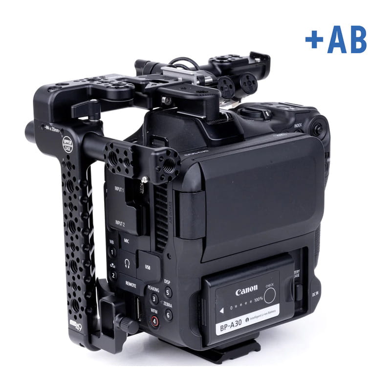 Upper Cage for Canon C70 + Audio Breakout AB-4 M49-CAG-CAN-C70AB