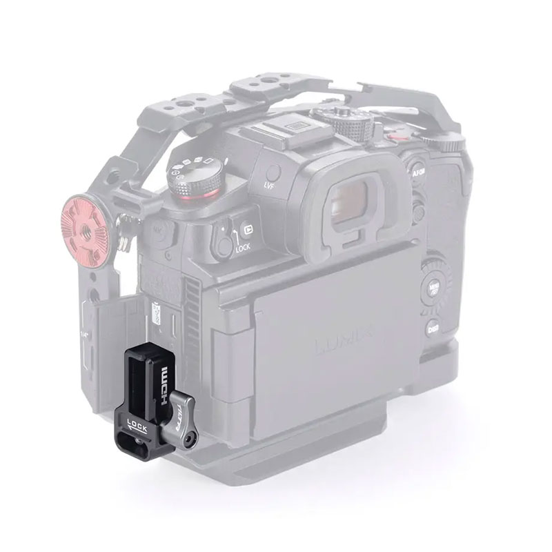HDMI Clamp Attachment for Panasonic GH6 - Black TA-T15-CC1-B