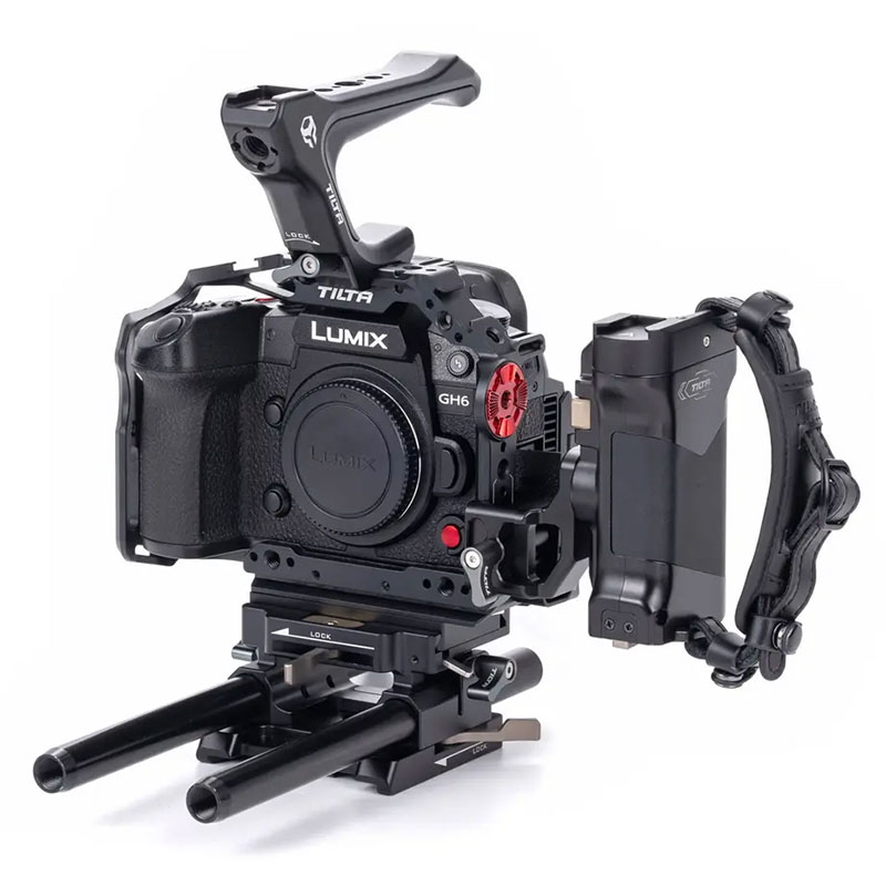 Camera Cage for Panasonic GH6 Pro Kit - Black TA-T15-B-B