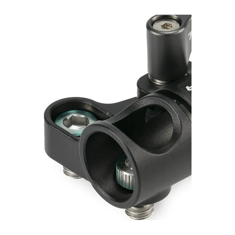15mm Rod Holder to Dual 1/4-20 Adapter - Black TA-15RH-D1420-B