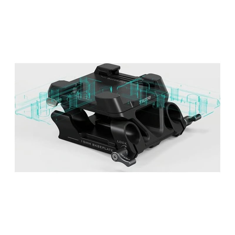 Tilta 15mm LWS Arca Manfrotto Dual Baseplate - Black TA-DBP-B