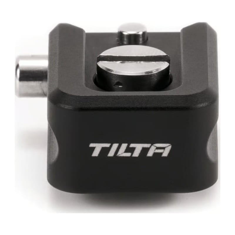 Tilta Cold Shoe Receiver Adapter with Locking Pin - Black TA-CSR2-B