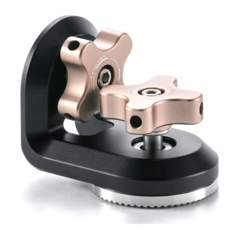 Tilta Right Angle Rosette Adapter to 1/4-20 with Locating Pins - Black TA-RRA-1420
