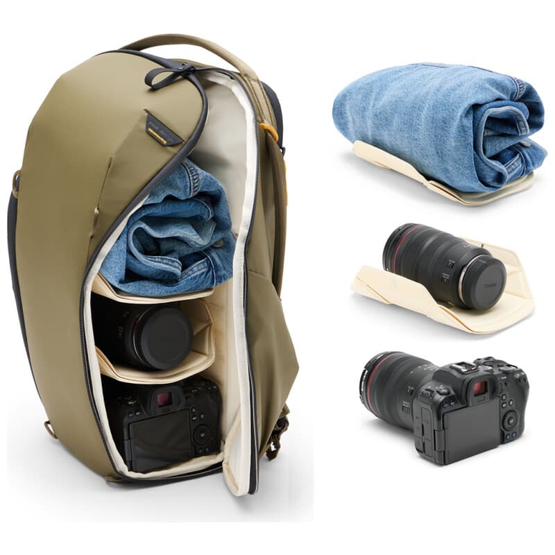 エブリデイ バックパック ジップ 20L ケルプ BEDBZ-20-KP-3