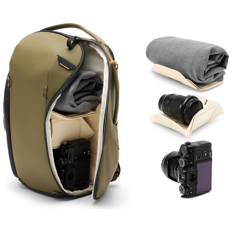 エブリデイ バックパック ジップ 15L ケルプ BEDBZ-15-KP-3
