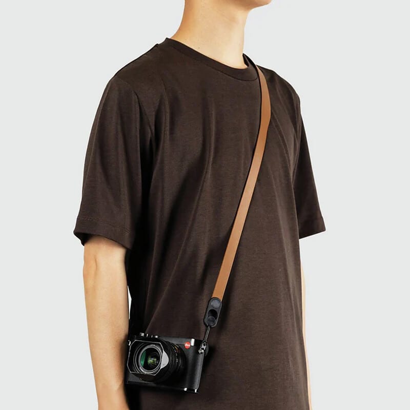 フォーム レザー カメラストラップ スタンダード タン LRS-ST-BN-1