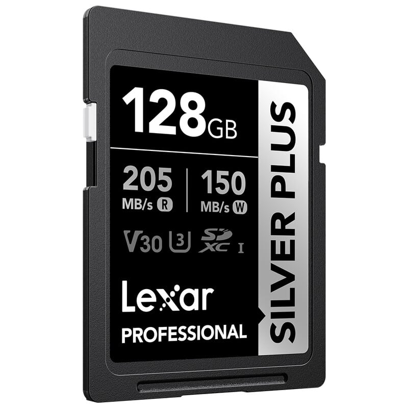 Professional SILVER PLUS SDXC UHS-I V30 128GB 並行輸入品 LSDSIPL128G-BNNNG