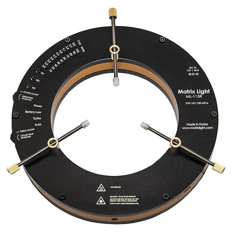 Matrix Light ML-115R DSLR Package(LED Ring Light DSLR)