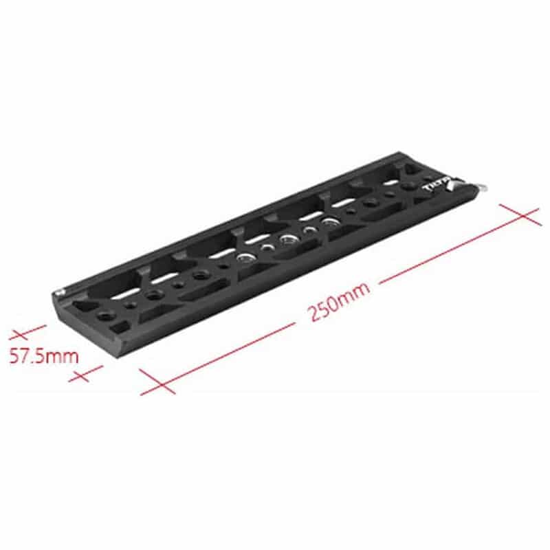 10 lightweight dovetail plate Black version TT-C16-BLK （アウトレット）